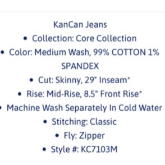 Medium Wash Mid Rise Distressed Jeans - Picture 13 of 14